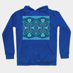 Ocean Botanical Mandala Hoodie